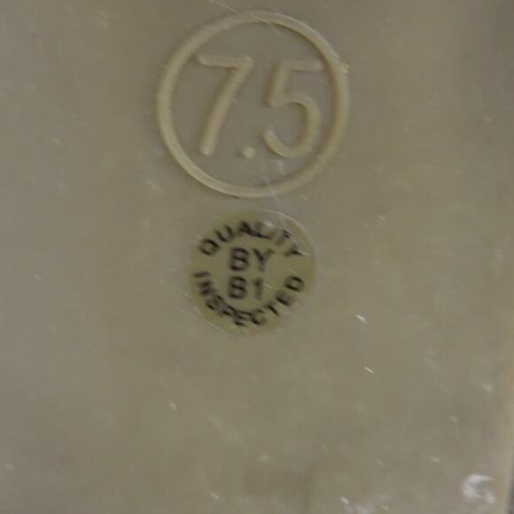 ANA Black Suede Ballet Flats 7.5 Classic Slip on Chic Minimalist - Picture 5 of 6